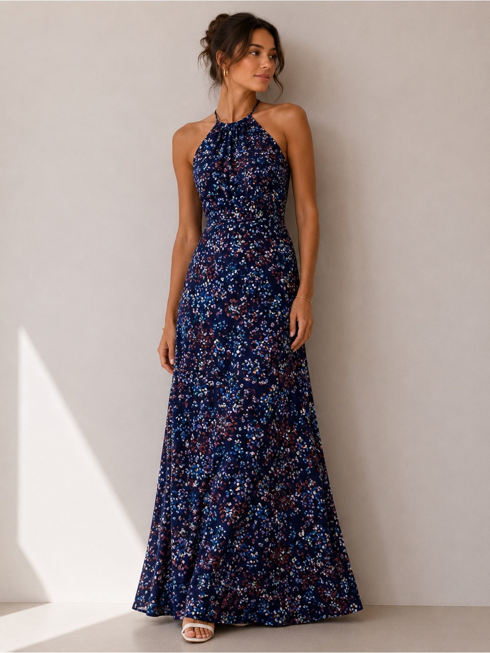 Parker Sweet Pea Floral Print Maxi Dress NEW Size XS